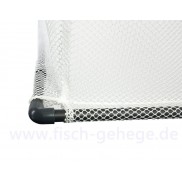 Gehege mit Springschutzrahmen